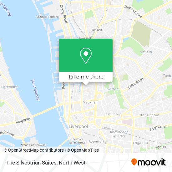 The Silvestrian Suites map