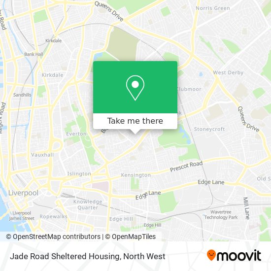 Jade Road Sheltered Housing map