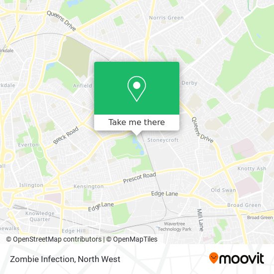 Zombie Infection map