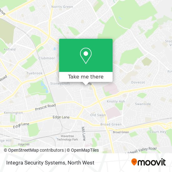 Integra Security Systems map