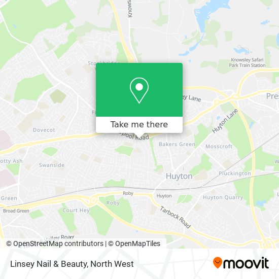 Linsey Nail & Beauty map