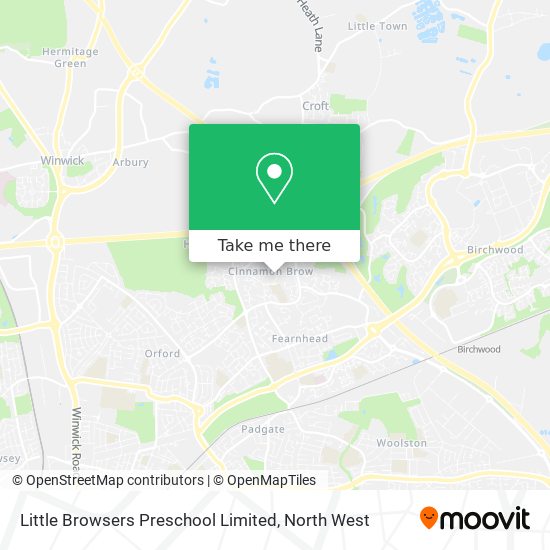 Little Browsers Preschool Limited map