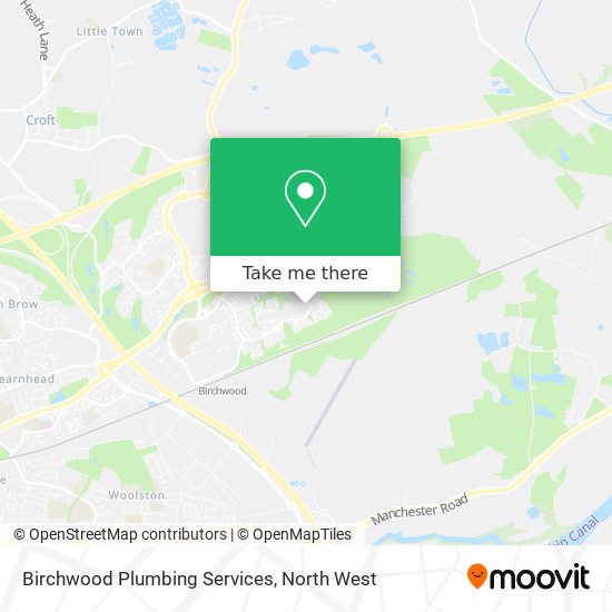 Birchwood Plumbing Services map