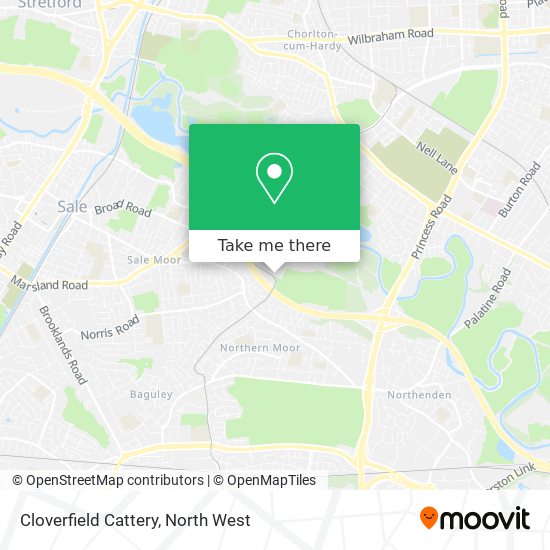 Cloverfield Cattery map