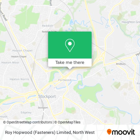 Roy Hopwood (Fasteners) Limited map