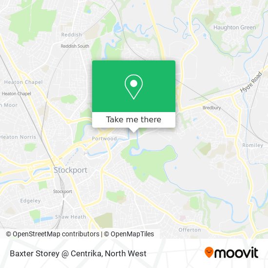 Baxter Storey @ Centrika map