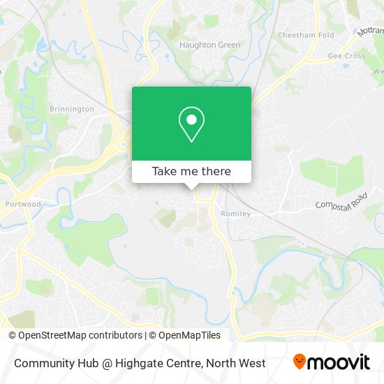 Community Hub @ Highgate Centre map