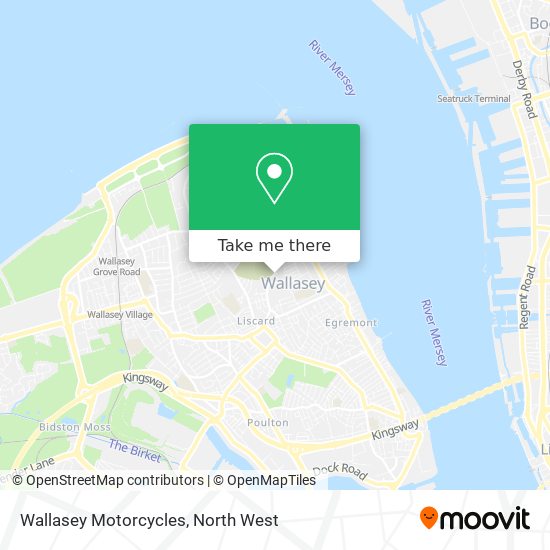 Wallasey Motorcycles map