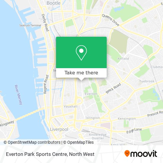 Everton Park Sports Centre map