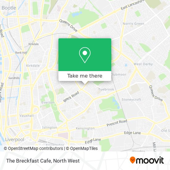 The Breckfast Cafe map