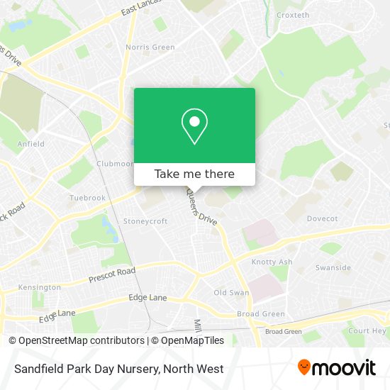 Sandfield Park Day Nursery map