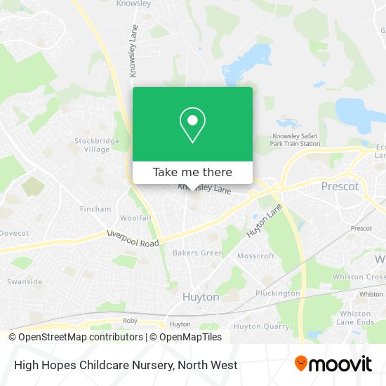 High Hopes Childcare Nursery map