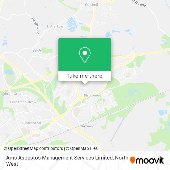 Ams Asbestos Management Services Limited map
