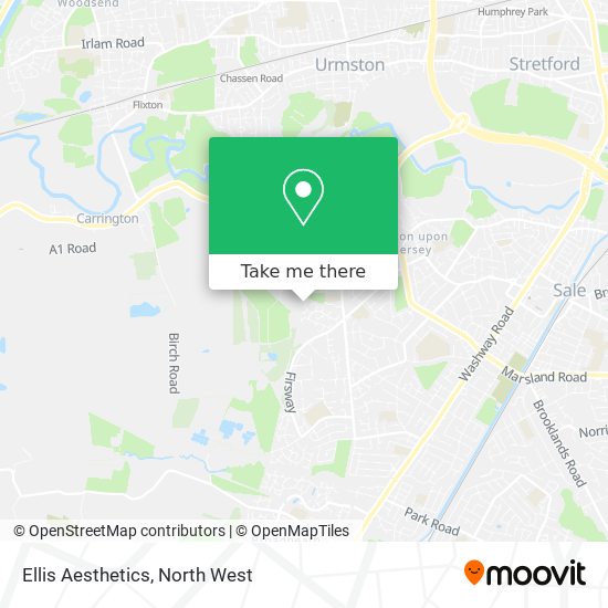 Ellis Aesthetics map