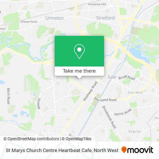 St Marys Church Centre Heartbeat Cafe map