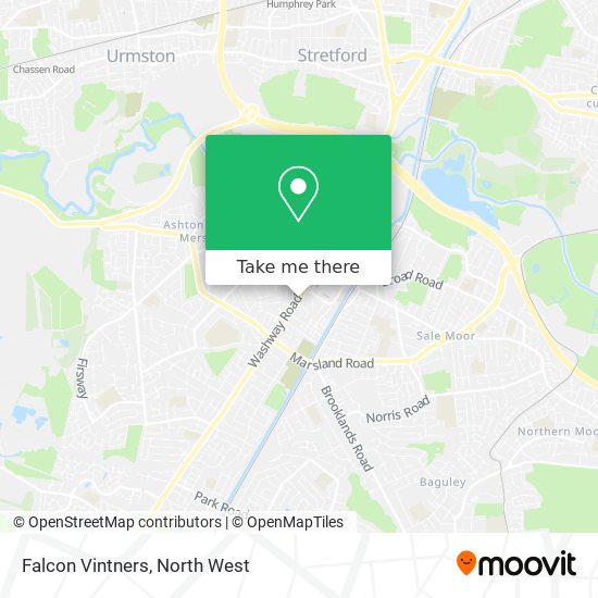 Falcon Vintners map