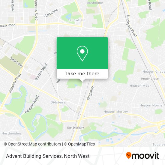 Advent Building Services map