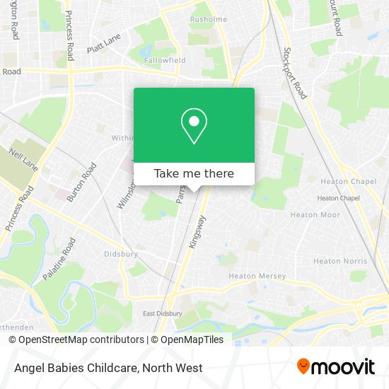 Angel Babies Childcare map