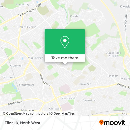 Elior Uk map