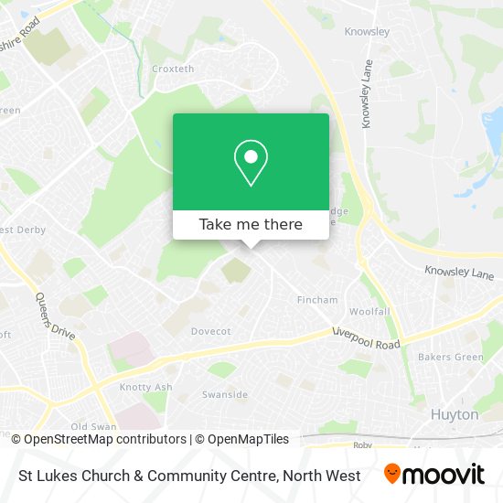 St Lukes Church & Community Centre map