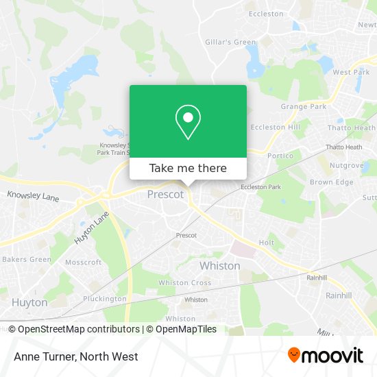 Anne Turner map