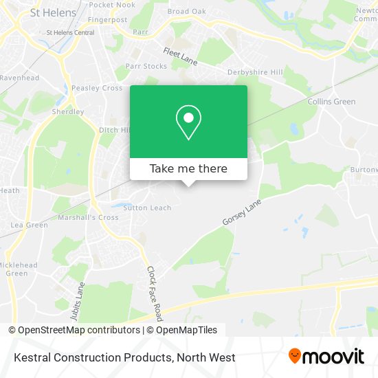 Kestral Construction Products map