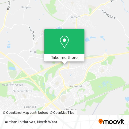 Autism Initiatives map