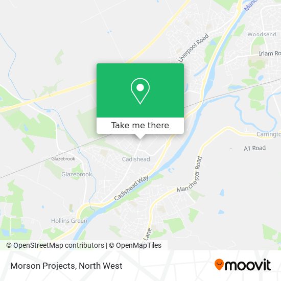 Morson Projects map