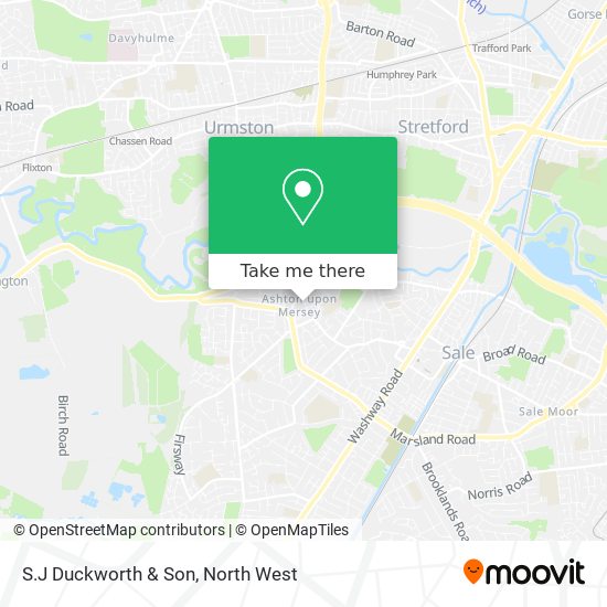 S.J Duckworth & Son map