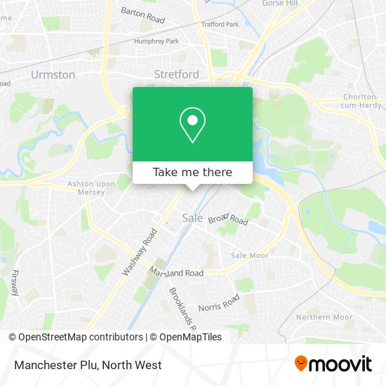 Manchester Plu map