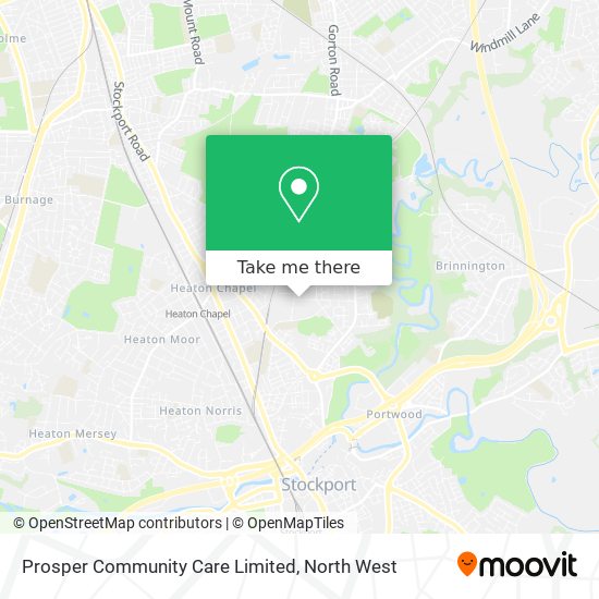 Prosper Community Care Limited map