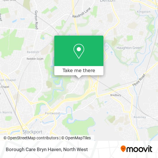 Borough Care Bryn Haven map