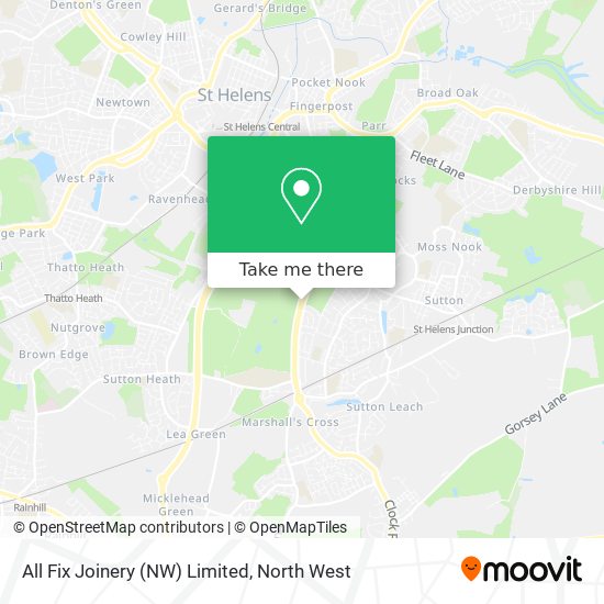 All Fix Joinery (NW) Limited map