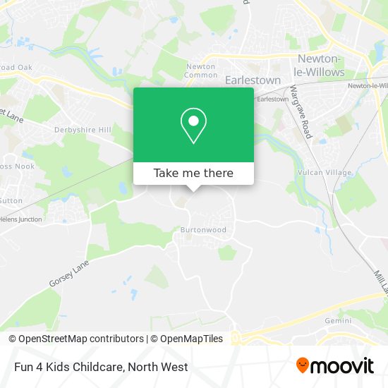 Fun 4 Kids Childcare map