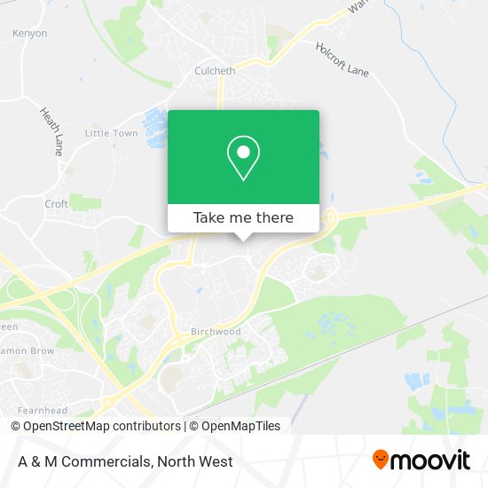 A & M Commercials map