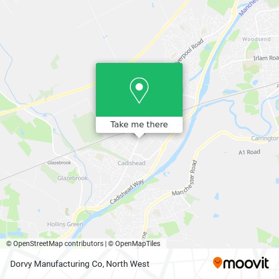 Dorvy Manufacturing Co map