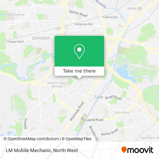 LM Mobile Mechanic map