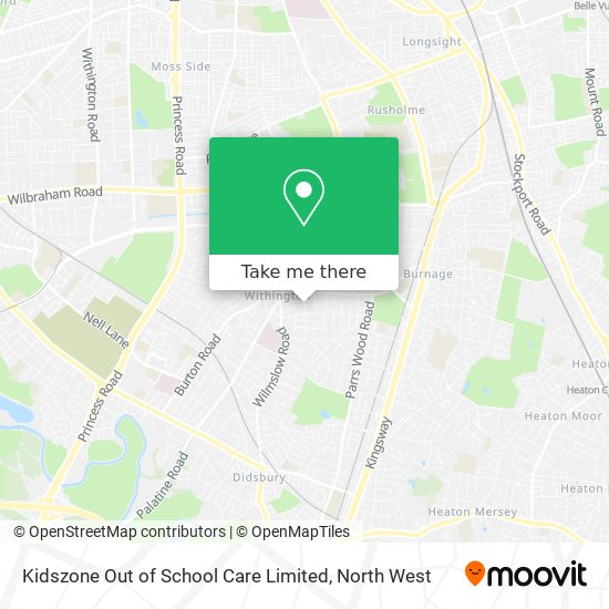 Kidszone Out of School Care Limited map