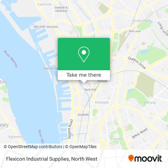Flexicon Industrial Supplies map