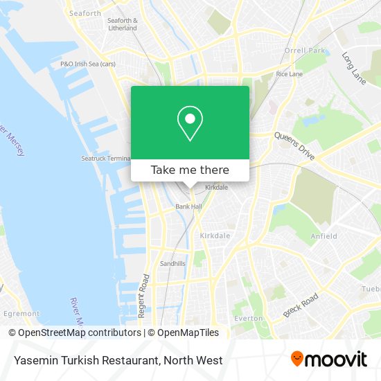 Yasemin Turkish Restaurant map