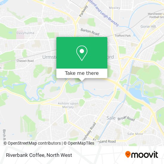 Riverbank Coffee map