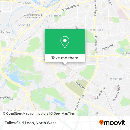 Fallowfield Loop map