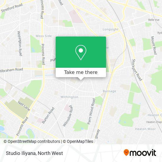 Studio Iliyana map