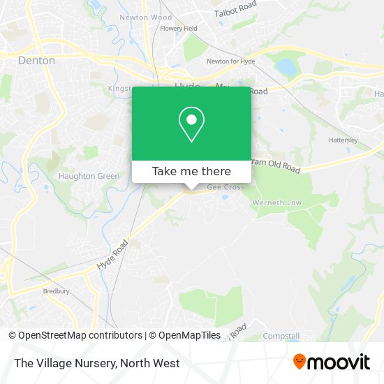 The Village Nursery map