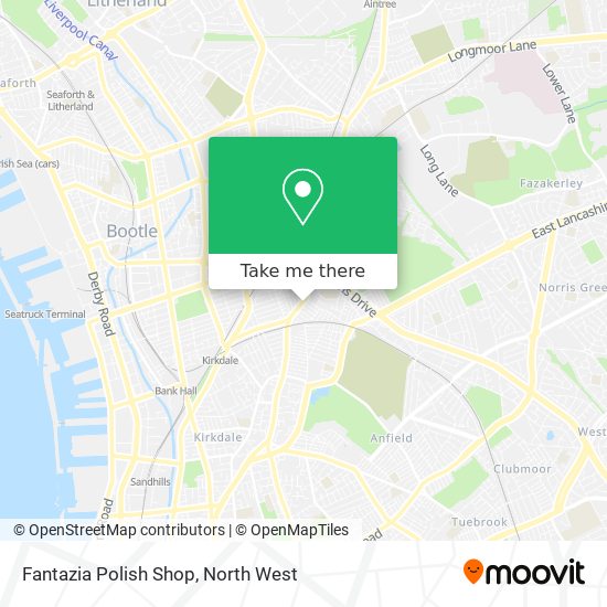 Fantazia Polish Shop map