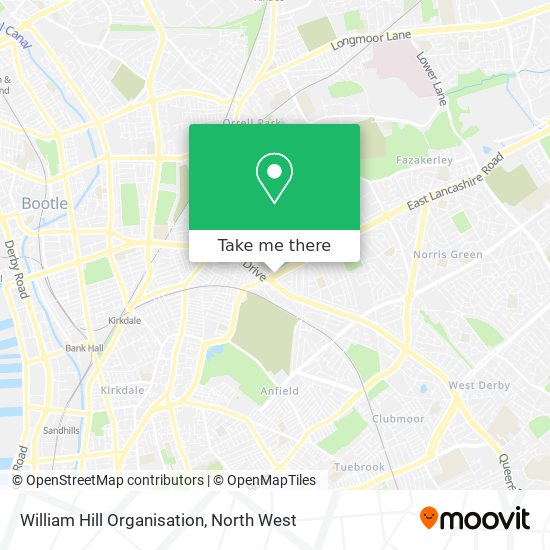 William Hill Organisation map