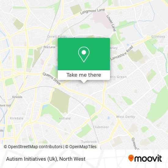Autism Initiatives (Uk) map