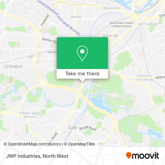 JWP Industries map
