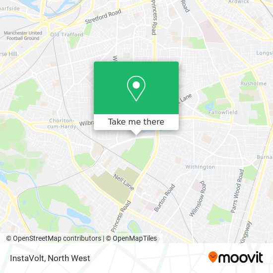 InstaVolt map