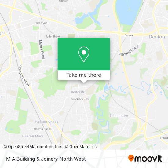 M A Building & Joinery map